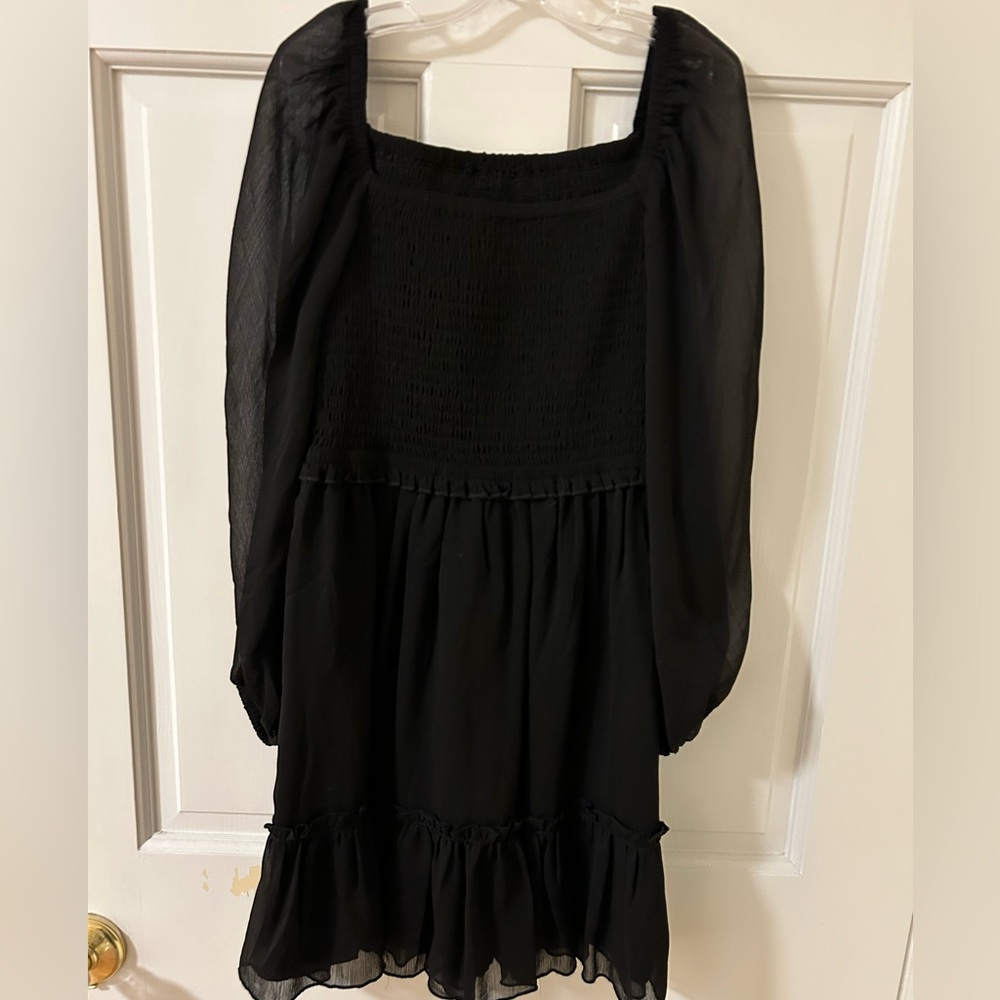 Girls Katie J Chiffon Smocked Dress